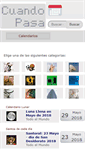 Mobile Screenshot of cuandopasa.com